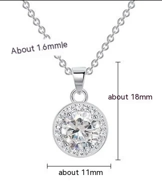 Collier ras du cou avec pendentif rond tournesol, style européen et américain, sac rond pour femme, design élégant et raffiné.
