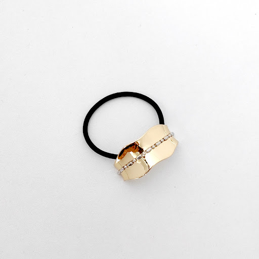 Title 10, High-grade hair rope featuring a geometric elli...