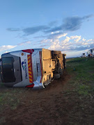 A group of pupils are undergoing medical checkups after a bus accident in the Northern Cape on Sunday while returning from an athletics event. 