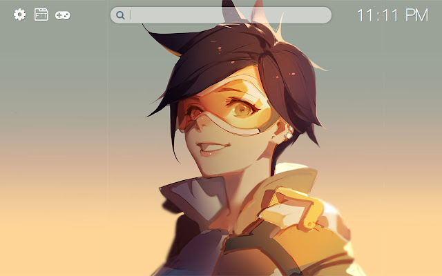 Overwatch HD new free tab theme