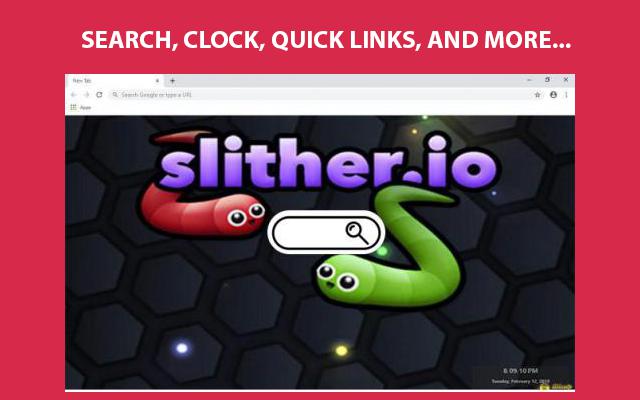 Slither.io Wallpapers and New Tab