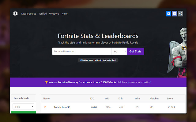 Fortnite Stats