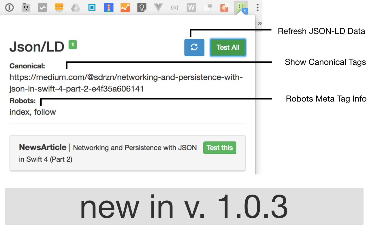 JSON-LD Tester Preview image 0