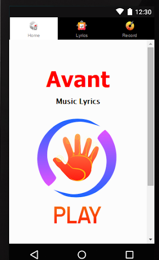 Lyrics Avant