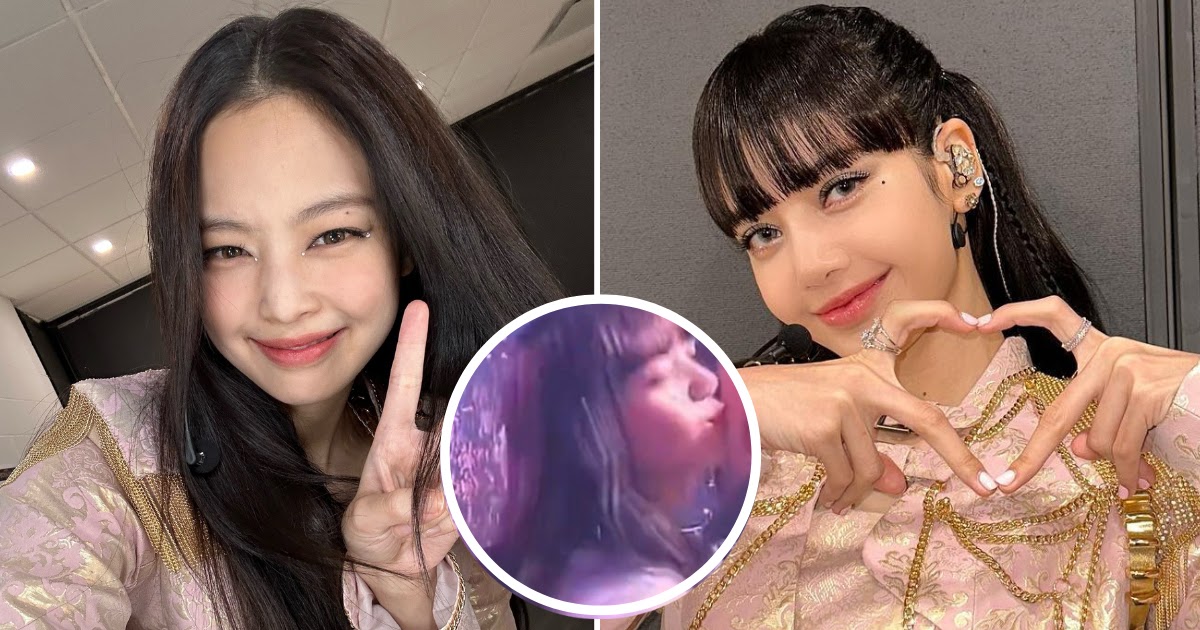 BLACKPINK's Jennie Goes Viral For Her Response To Being Kissed By Lisa ...