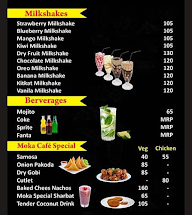 Moka Cafe menu 1