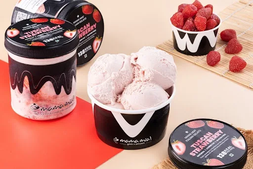 Tuscan Strawberry Ice Cream Tub [500ml]