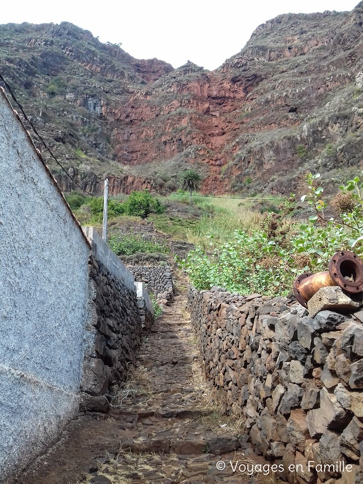 Agulo, montée miradors