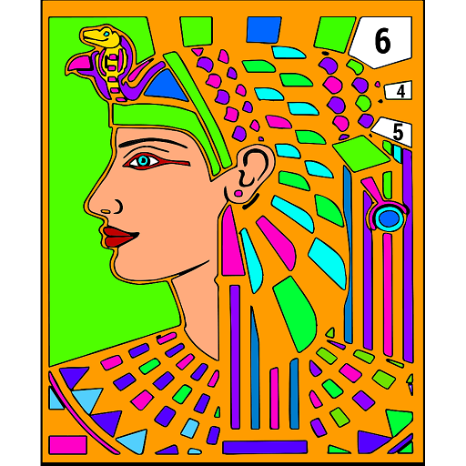 Ancient Egypt Color By Number History Coloring Aplicații Pe