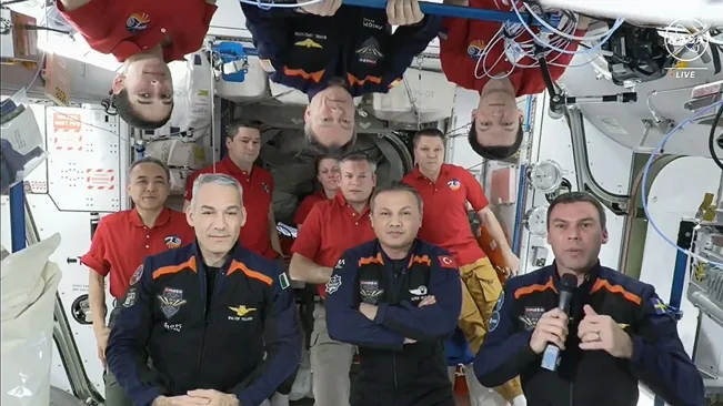 Astronauti iz Turske, Italije i Švedske vratili se iz posete Međunarodnoj svemirskoj stanici