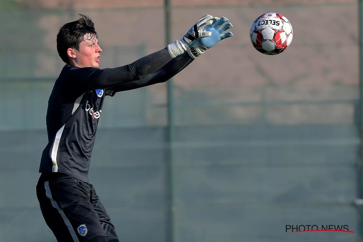 Jeugdspeler KRC Genk verlengt contract: rol van tweede keeper