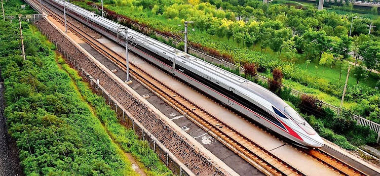 The Fuxing Hao High-Speed Train. Picture: SUPPLIED