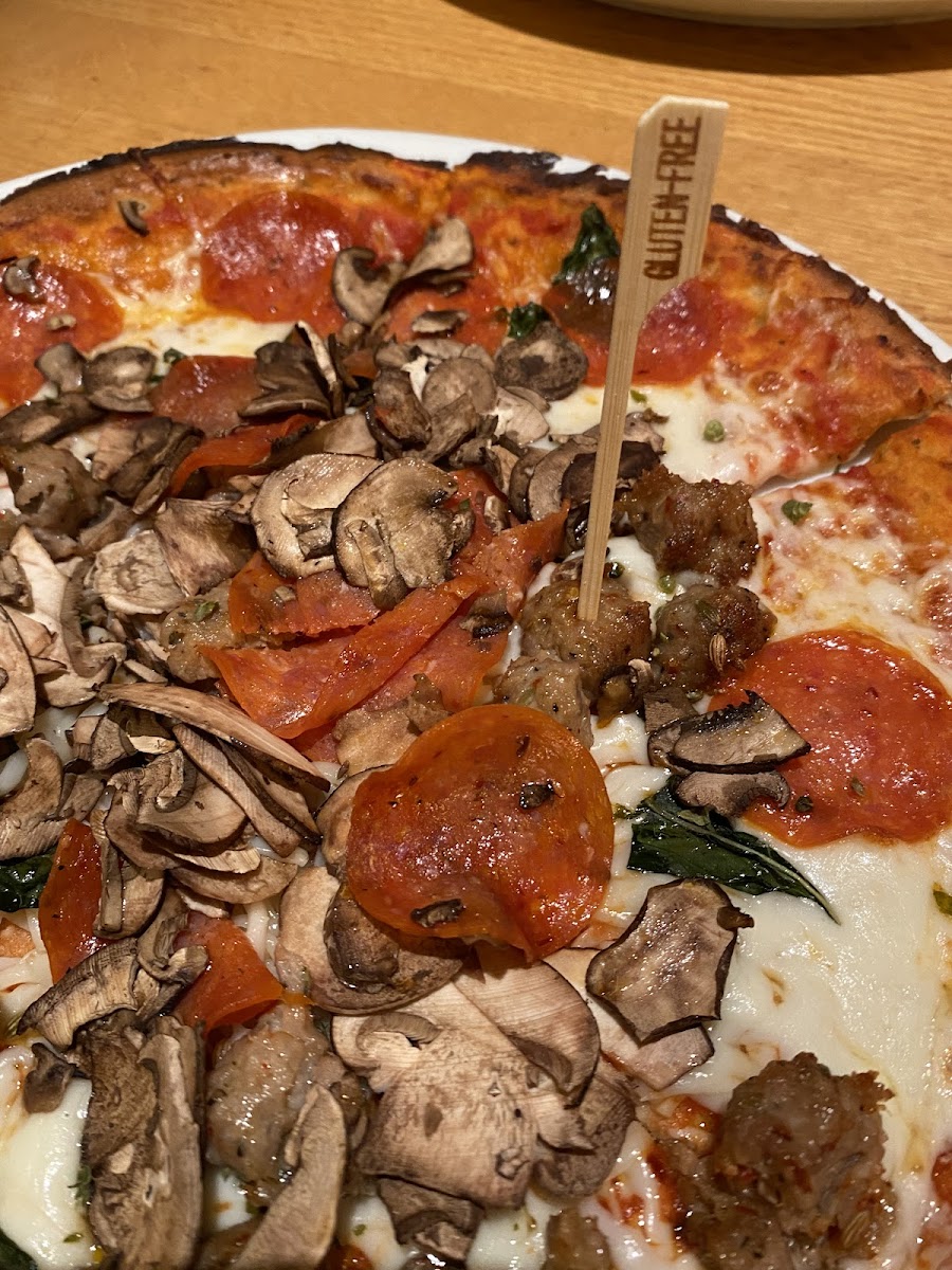 Gluten-Free Pizza at California Pizza Kitchen