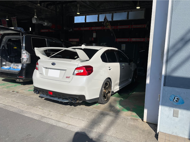 WRX STIのタイヤ交換・ミシュランパイロットスポーツ5・ミシュランタイヤ・ADVAN Racing TC-4・エアバルブ交換に関するカスタム事例の投稿画像9枚目