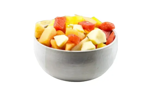 Detoxifying Watermelon Banana Pineapple, Apple And Papaya Fruit Bowl