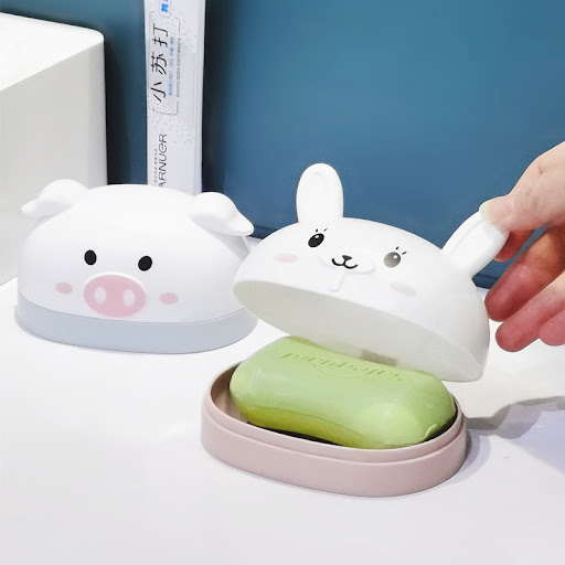 Title 2, Household Cartoon Plastic Soap Box. Keeps soap ...