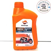 Nhớt Xe Tay Ga Cao Cấp Repsol Scooter Synthetic 10W40 Mb 800Ml - Nhập Tây Ban Nha