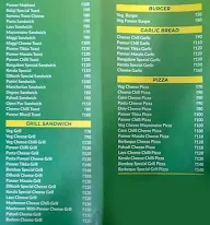 Shree Balaji's Cafe menu 3