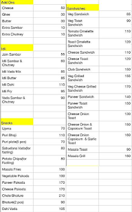 Mayur Veg Restaurant menu 5