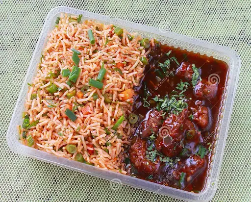 Manchurian With Fried Rice Combo Box