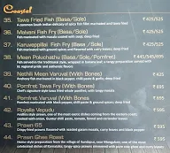 Coastal Reef menu 7