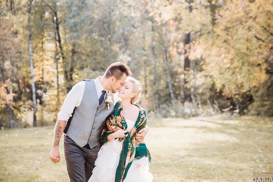 Photographe de mariage Darya Bulavina (luthien). Photo du 1 octobre 2014
