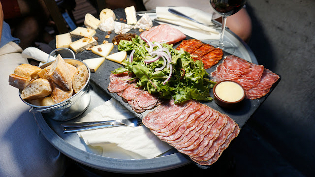 French appetizers at Rue de Pot de Fer in Paris in Paris, Paris - Ile-de-France, France