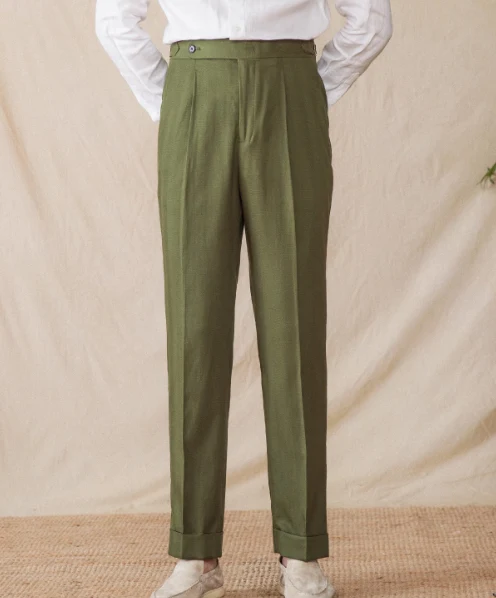 Summer Naples High Waist Straight-leg Pants, Lightweight Breathable Casual Suit. Comfortable, stylish pants perfect for 