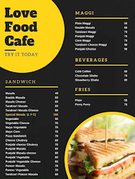Love Food Cafe And Restaurant menu 4