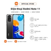 [Elxiaomi200 - 3% Đơn 2Tr] Điện Thoại Xiaomi Redmi Note 11 | Pin 5000Mah | Snapdragon 680 | Sạc Nhanh 33W