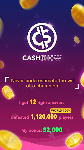 Cash Show - Win Real Cash!