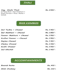 Home Style Dhaba menu 3