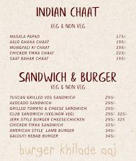 Youngster Adda menu 6