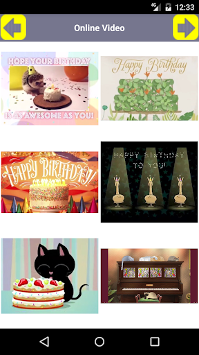 Happy Birthday Video Online