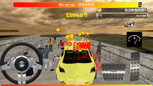 Zombie VS Car - 3D simulator