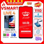 Kính Cường Lực Vsmart Live 4 - Full Màn Hình 111D - Độ Cứng 10H [Freeship 50K]