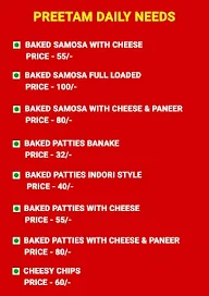 Preetam Bakes And Cakes menu 1