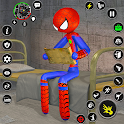 Spider Stick Hero Prison Break