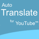 Auto Translate for YouTube™ captions chrome extension