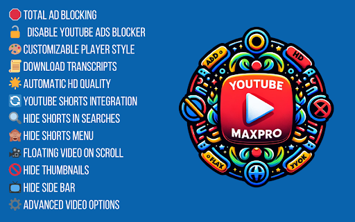 YouTube MaxPro - Skip Sponsors