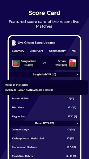 Live Cricket Match: Live Score