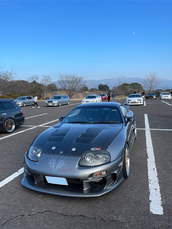 スープラのJZミーティング鹿児島・1JZ.2JZ・車好きも大歓迎・毎年恒例行事・来年もよろしくお願いしますに関するカスタム事例の投稿画像1枚目