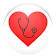 Diagnostic cardiaque>fréquence cardiaque, arythmie icon