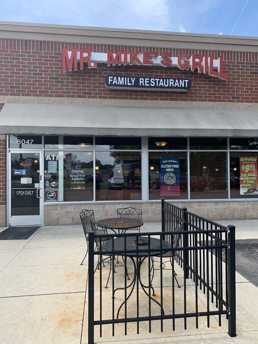 Gluten-Free at Mr Mike's Grill