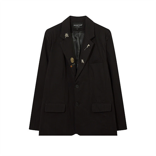 Title 7, Mens Casual Suit Jacket, Trendy Loose Lapels, ...