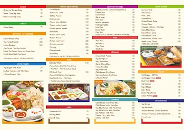 Om Sweets & Snacks menu 