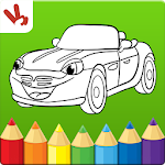 Cover Image of Download Cars coloring book for kids 1.0.13 APK