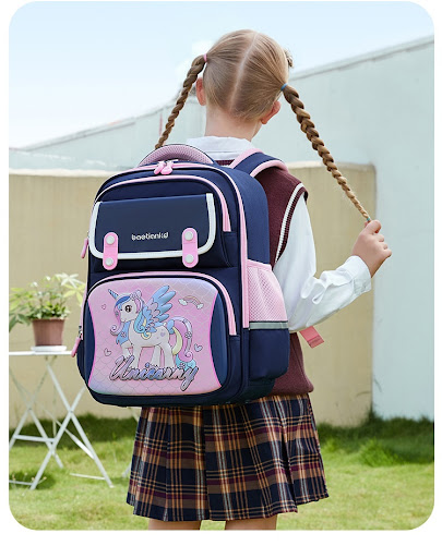 Title 16, Childrens Schoolbag Large Capacity Cartoon Lig...