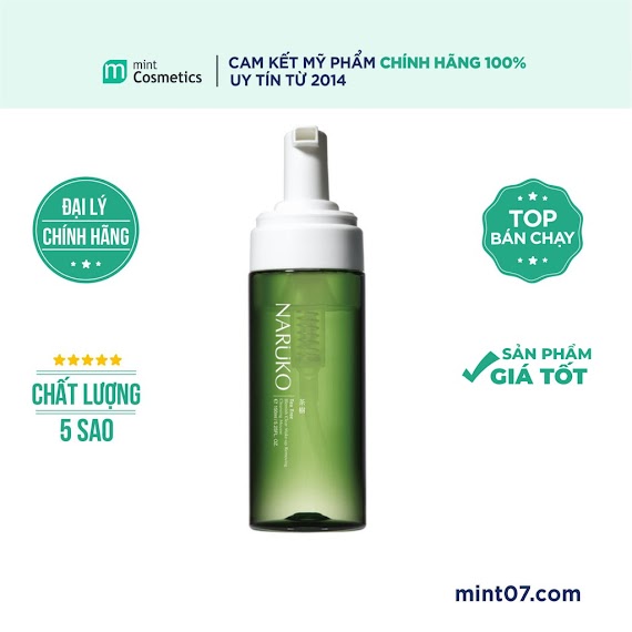 Sữa Rửa Mặt Kiêm Tẩy Trang Naruko Tea Tree 150Ml