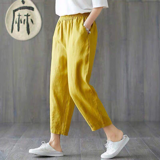 Title 2, Loose All-Match Harlan Casual Pants Thin Nine-P...